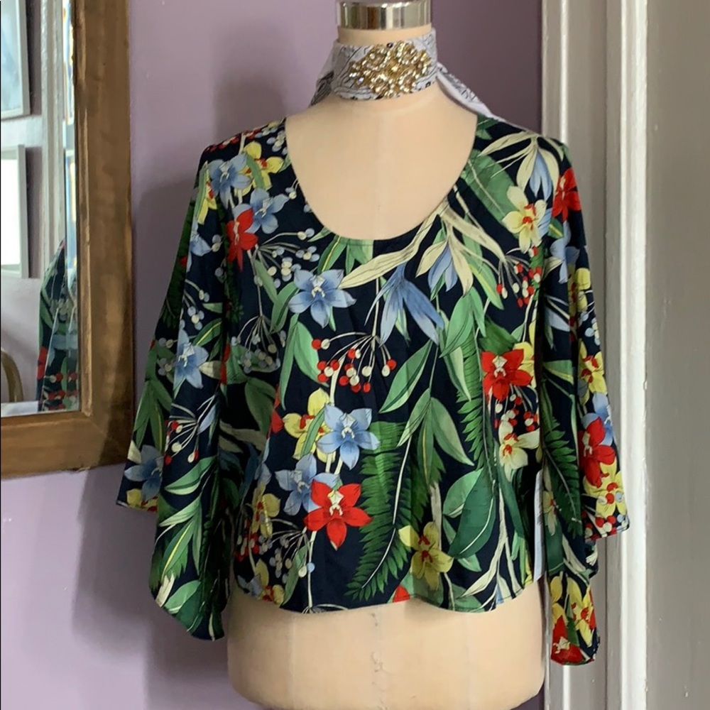 Zara Floral top